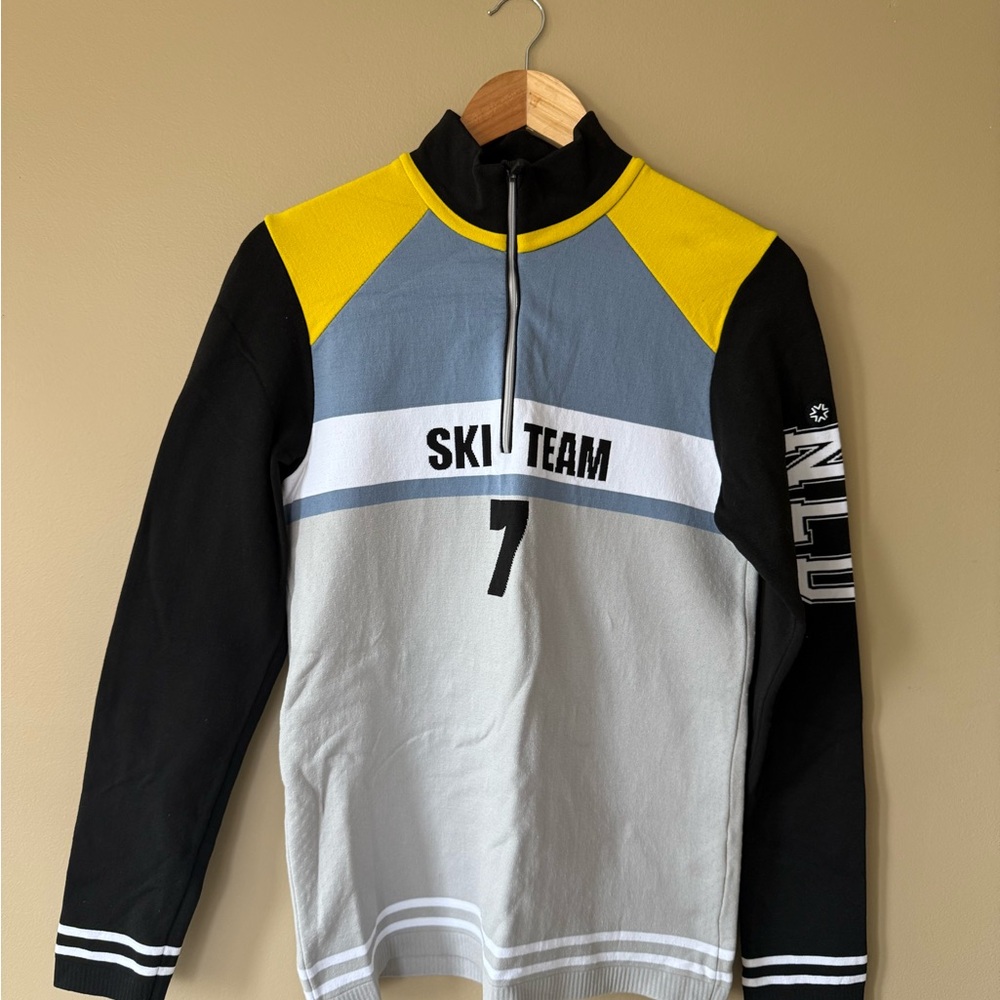 Newland Black and Gray Sweater